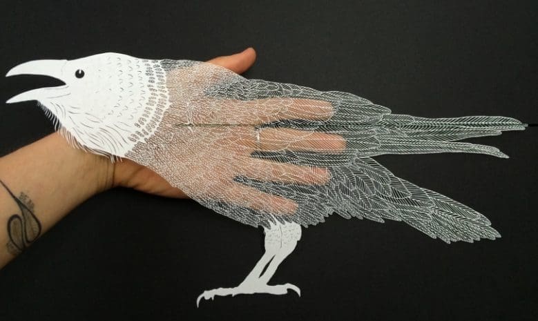 Intricate Paper Carvings by Maude White