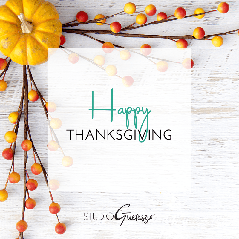 Happy Thanksgiving! Happy Thanksgiving!